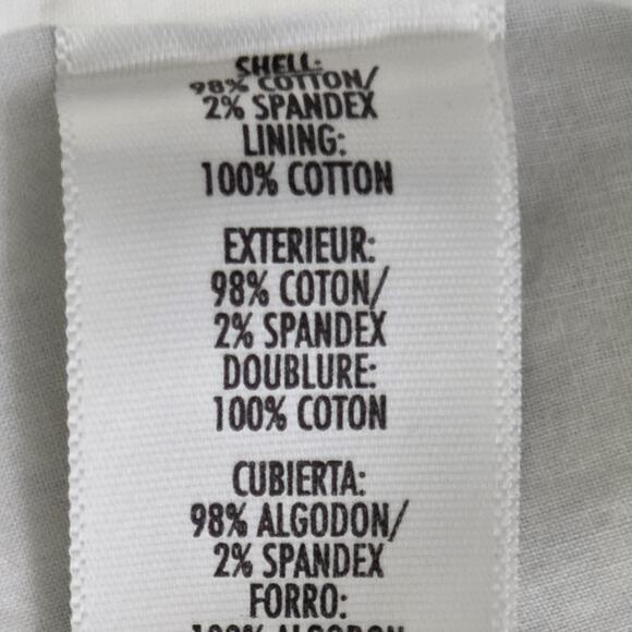 Vintage Casual Corner Women's SZ 8 Blue Floral Lined Sleeveless Fitted Dress - Picture 10 of 11